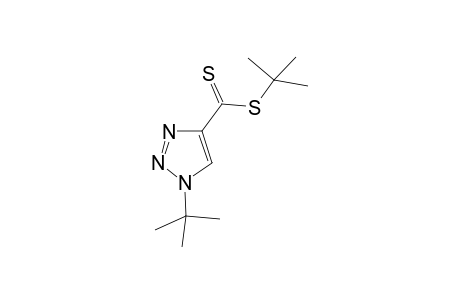 TERT.-BUTYL-1-TERT.-BUTYL-1,2,3-TRIAZOLE-4-CARBODITHIOATE