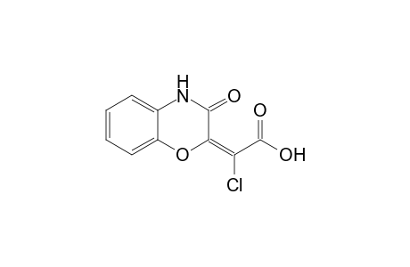 2H-1,4-Benzoxazine, acetic acid deriv.