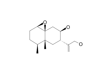 (1AR,4S,4AR,6S,7R,8AS)-6-[1-(HYDROXYMETHYL)-VINYL]-4,4A-DIMETHYLOCTAHYDRO-1AH-NAPHTO-[1,8A-BETA]-OXIREN-7-OL;CUPRESSOLIDE-B