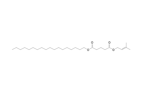 Glutaric acid, 3-methylbut-2-en-1-yl octadecyl ester