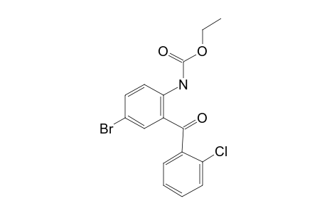 [4-Bromo-2-(2-chloro-benzoyl)-phenyl]-carbamic acid, ethyl ester