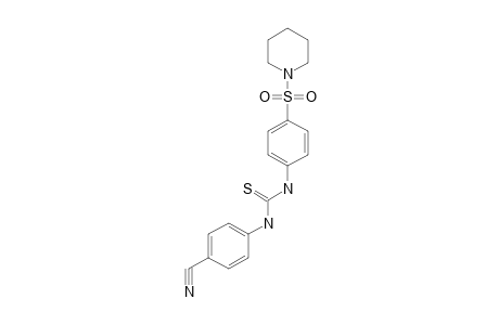 4-cyano-4'-(piperidinosulfonyl)thiocarbanilide