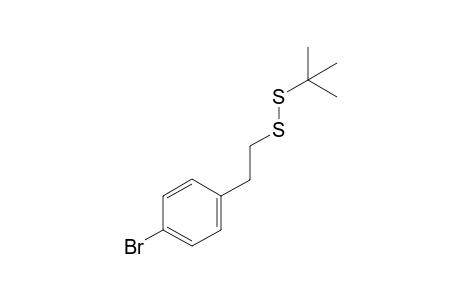 1-(4-bromophenethyl)-2-(tert-butyl)disulfane