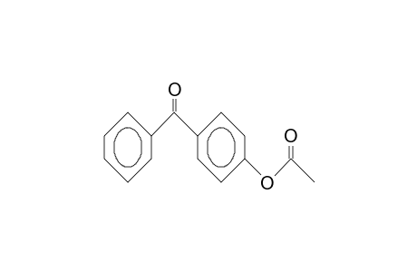 4-Acetoxy-benzophenone