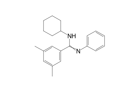 N-Cyclohexyl-3,5-dimethyl-N'-phenylbenzimidamide