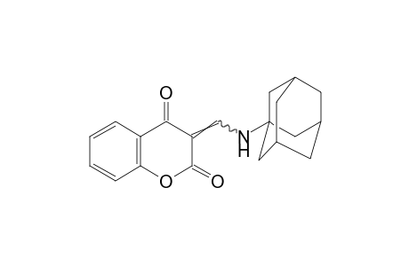 3-{[(1-adamantyl)amino]methylene}-2,4-chromandione