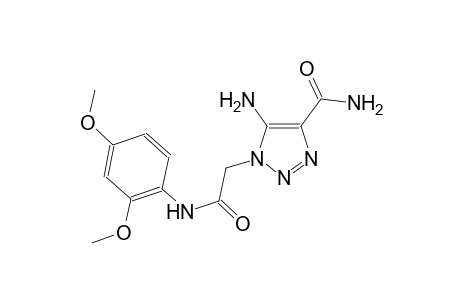 5-amino-1-[2-(2,4-dimethoxyanilino)-2-oxoethyl]-1H-1,2,3-triazole-4-carboxamide