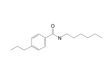 Benzamide, 4-propyl-N-hexyl-