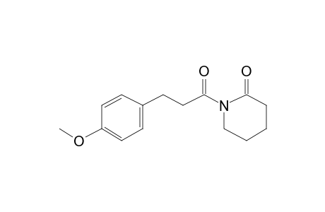 N-(3-(4-Methoxyphenyl)propionyl)piperidin-2-one