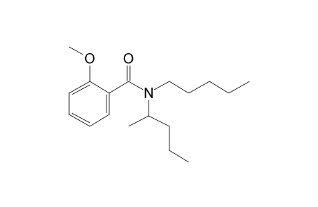 Benzamide, 2-methoxy-N-(2-pentyl)-N-pentyl-