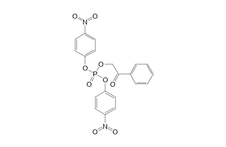 .alpha.-[Bis(4-nitrophenyloxy)phosphoryloxy]acetophenone