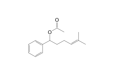 (5-methyl-1-phenyl-hex-4-enyl) acetate