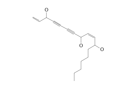 (9Z)-1,9-HEPTADECADIENE-4,6-DIYNE-3,8,11-TRIOL