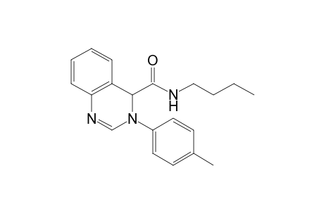 N-Butyl-3-p-tolyl-3,4-dihydroquinazoline-4-carboxamide