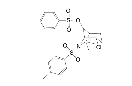 exo-4-chloro-7,7-dimethyl-6-(4-methylphenylsulfonyl)-anti,8-(4-methylphenylsulfonyloxy)-6-azabicyclo[3.2.1]octane