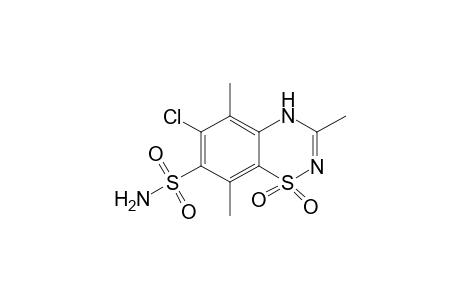 Trimethyl-chlorothiazide