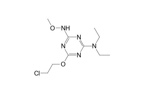 6-(2-Chloroethoxy)-2-(N,N-diethylamino)-4-(methoxyamino)-1,3,5-triazine