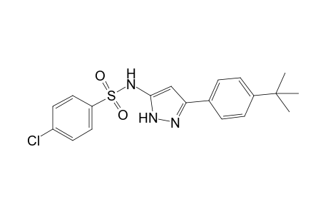 N-[3-(p-tert-butylphenyl)pyrazol-5-yl]-p-chlorobenzamide