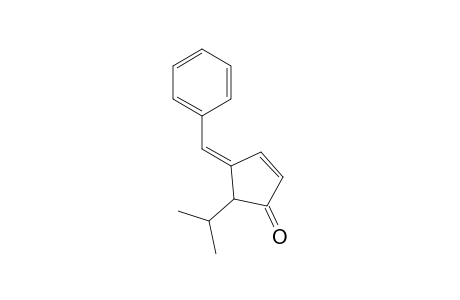 E-2-propyl-4-benzylidenecyclopent-2-enone