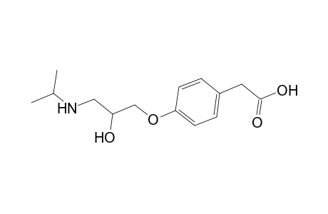 4-(2'-Hydroxy-3'-isopropylaminopropoxy)phenylacetic acid