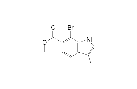 Methyl 7-bromo-3-methyl-1H-indole-6-carboxylate