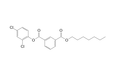 Isophthalic acid, 2,4-dichlorophenyl heptyl ester