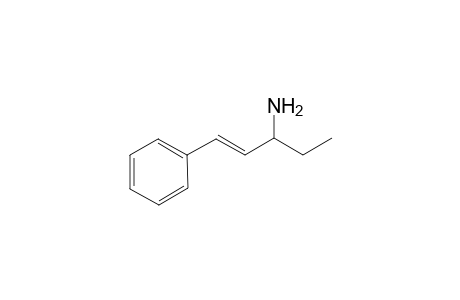 (E)-1-Phenyl-1-penten-3-amine