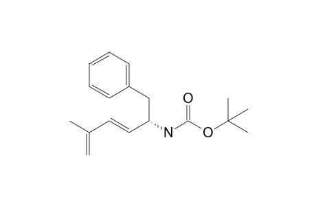 [(E)(S)-1-Benzyl-4-methylpenta-2,4-dienyl]carbamic acid t-butyl ester