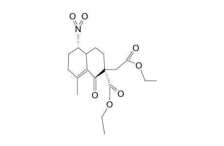 8-METHYL-5-NITRO-1-OXO-DELTA8(8A)-OCTAHYDRONAPHTENE