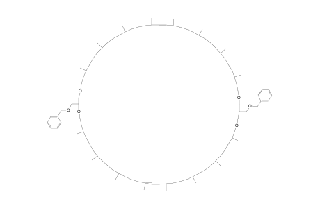 2,39-Bis(benzyloxymethyl)-7,11,15,19,22,26,30,34,43,47,51,55,58,62,66,70-hexadecamethyl-1,4,37,41-tetraoxacyclodoheptacont-20,57-diene