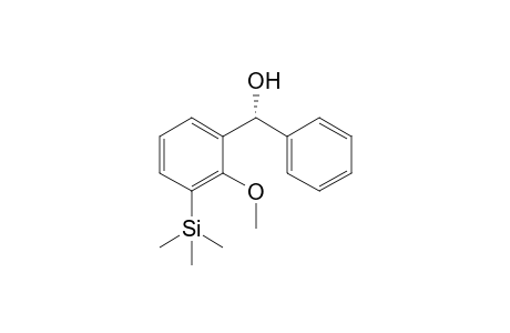 (R)-.alpha.-Phenyl-2-methoxy-3-trimethylsilylbenzyl alcohol