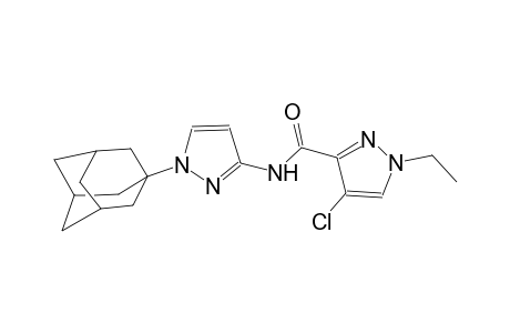 N-[1-(1-adamantyl)-1H-pyrazol-3-yl]-4-chloro-1-ethyl-1H-pyrazole-3-carboxamide