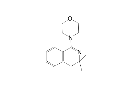 3,3-dimethyl-1-(4-morpholinyl)-3,4-dihydroisoquinoline