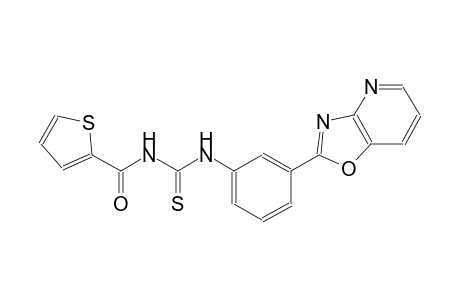 thiourea, N-(3-oxazolo[4,5-b]pyridin-2-ylphenyl)-N'-(2-thienylcarbonyl)-