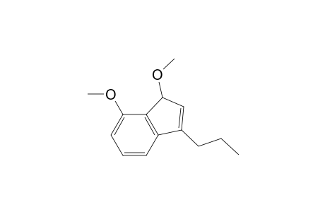 1,7-Dimethoxy-3-n-propylindene