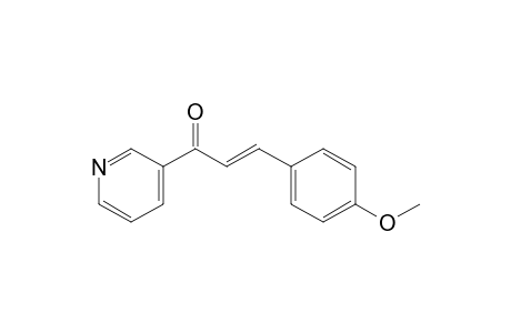 (E)-3-(4-methoxyphenyl)-1-(3-pyridinyl)-2-propen-1-one