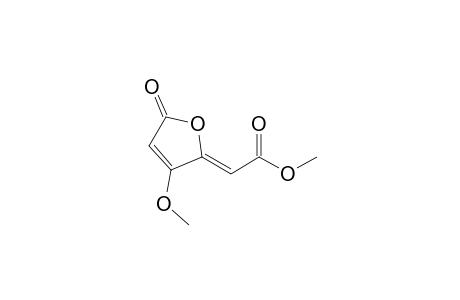 (2Z)-2-(3-methoxy-5-oxo-2-furanylidene)acetic acid methyl ester