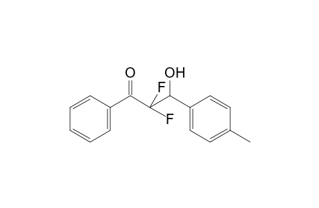 2,2-Difluoro-3-hydroxy-1-phenyl-3-(p-tolyl)propan-1-one