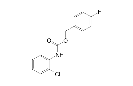 o-chlorocarbanilic acid, p-fluorobenzyl ester