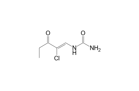 Urea, (2-chloro-3-oxo-1-pentenyl)-
