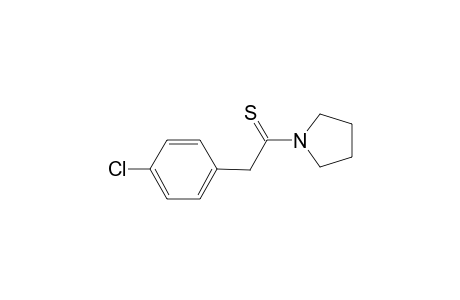 Pyrrolidine, 1-[2-(4-chlorophenyl)-1-thioxoethyl]-