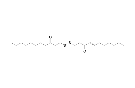 (E)-1-(3-oxo-undecyl)-disulfanylundec-4-en-3-one