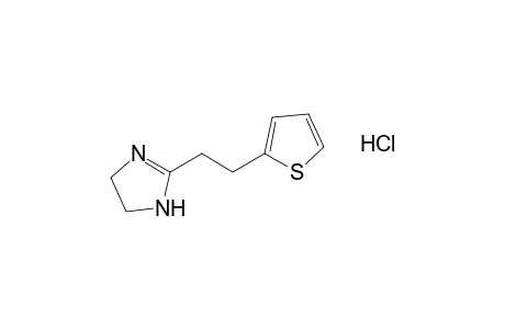 2-[2-(2-thienyl)ethyl]-2-imidazoline, monohydrochloride