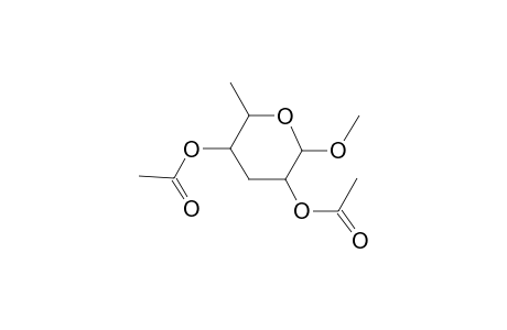 Methyl 2,4-di-o-acetyl-3,6-dideoxy-D-glucopyranoside