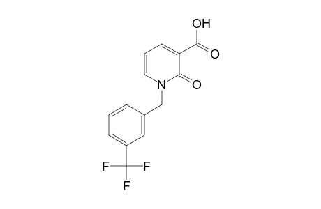 1,2-DIHYDRO-2-OXO-1-[m-(TRIFLUOROMETHYL)BENZYL]NICOTINIC ACID