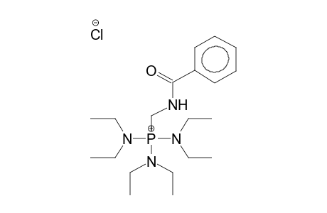 TRIS(DIETHYLAMINO)BENZOYLAMINOMETHYLPHOSPHONIUM CHLORIDE