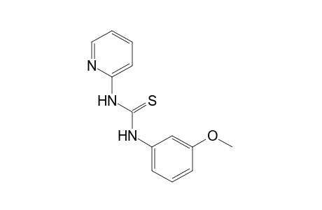 1-(m-methoxyphenyl)-3-(2-pyridyl)-2-thiourea