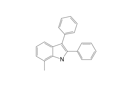 7-Methyl-2,3-diphenyl-1H-indole