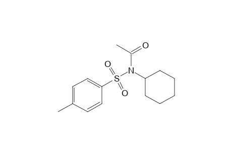 N-cyclohexyl-N-(p-tolylsulfonyl)acetamide