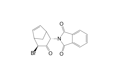 2.beta.-Bromo-4.alpha.-phthalimidobicyclo[3.2.1]oct-6-en-3-one